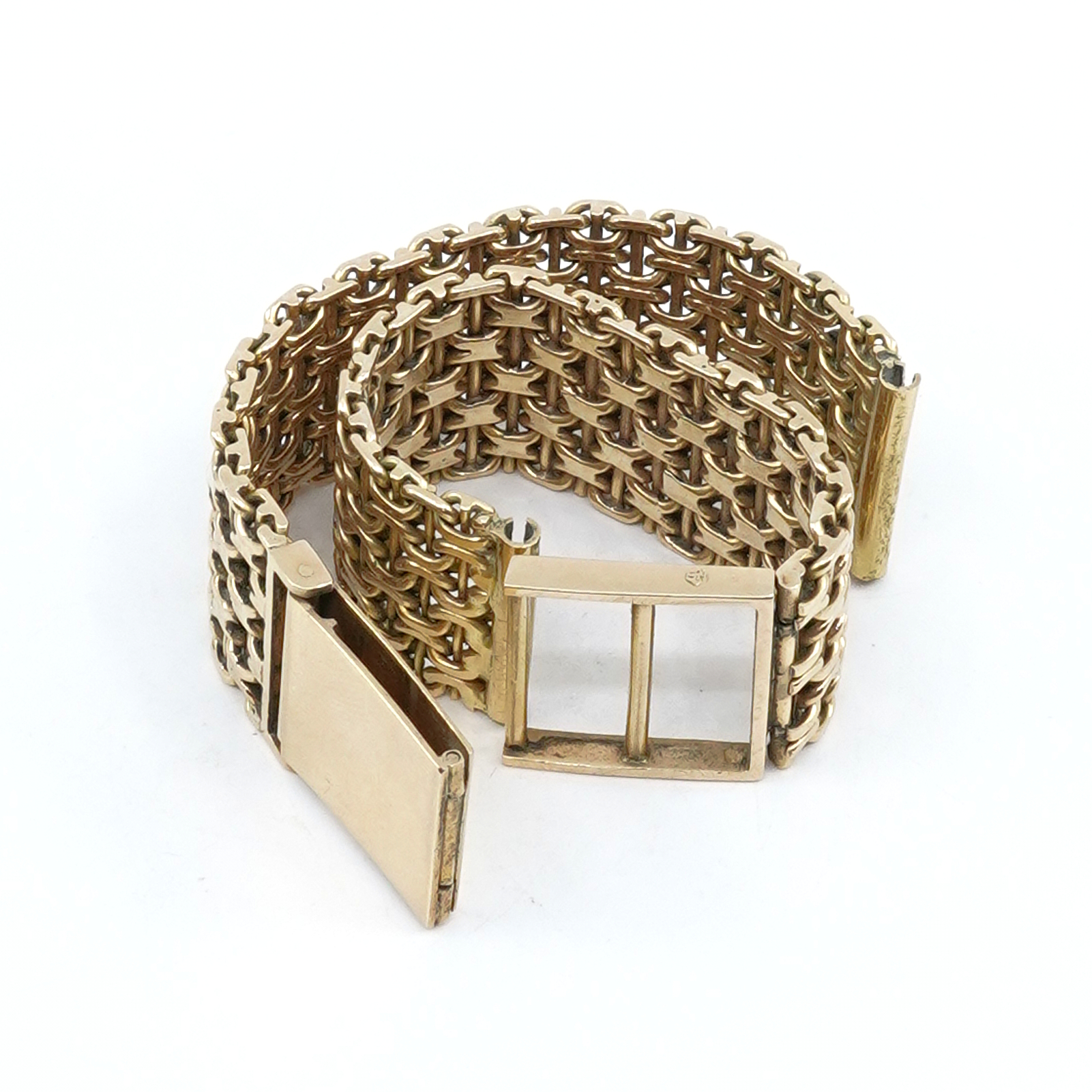 Klockarmband Xlänk medstav Guld 18K 53,9g