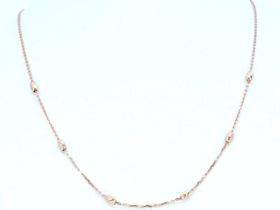 Collier ankar Guld
