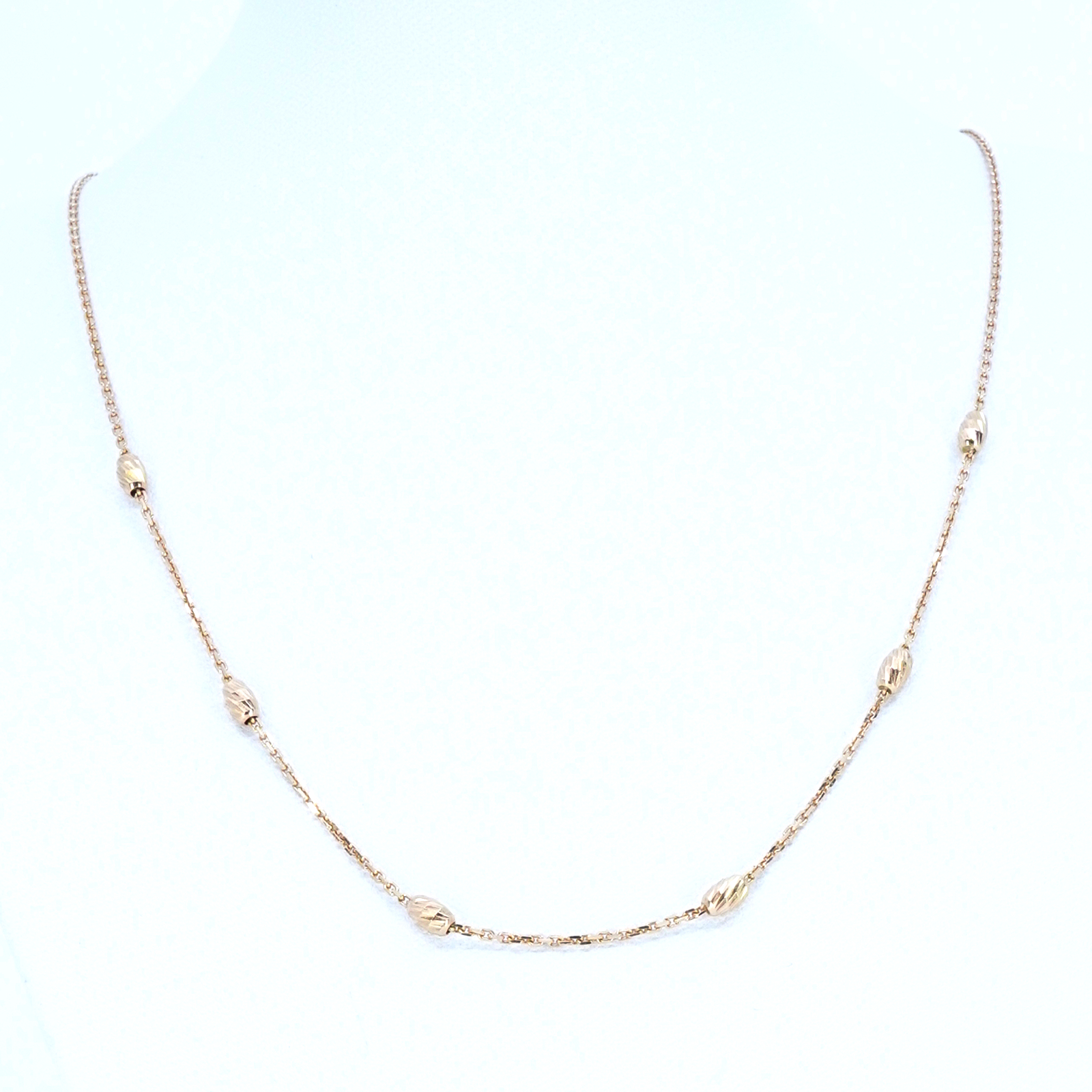 Collier ankar Guld