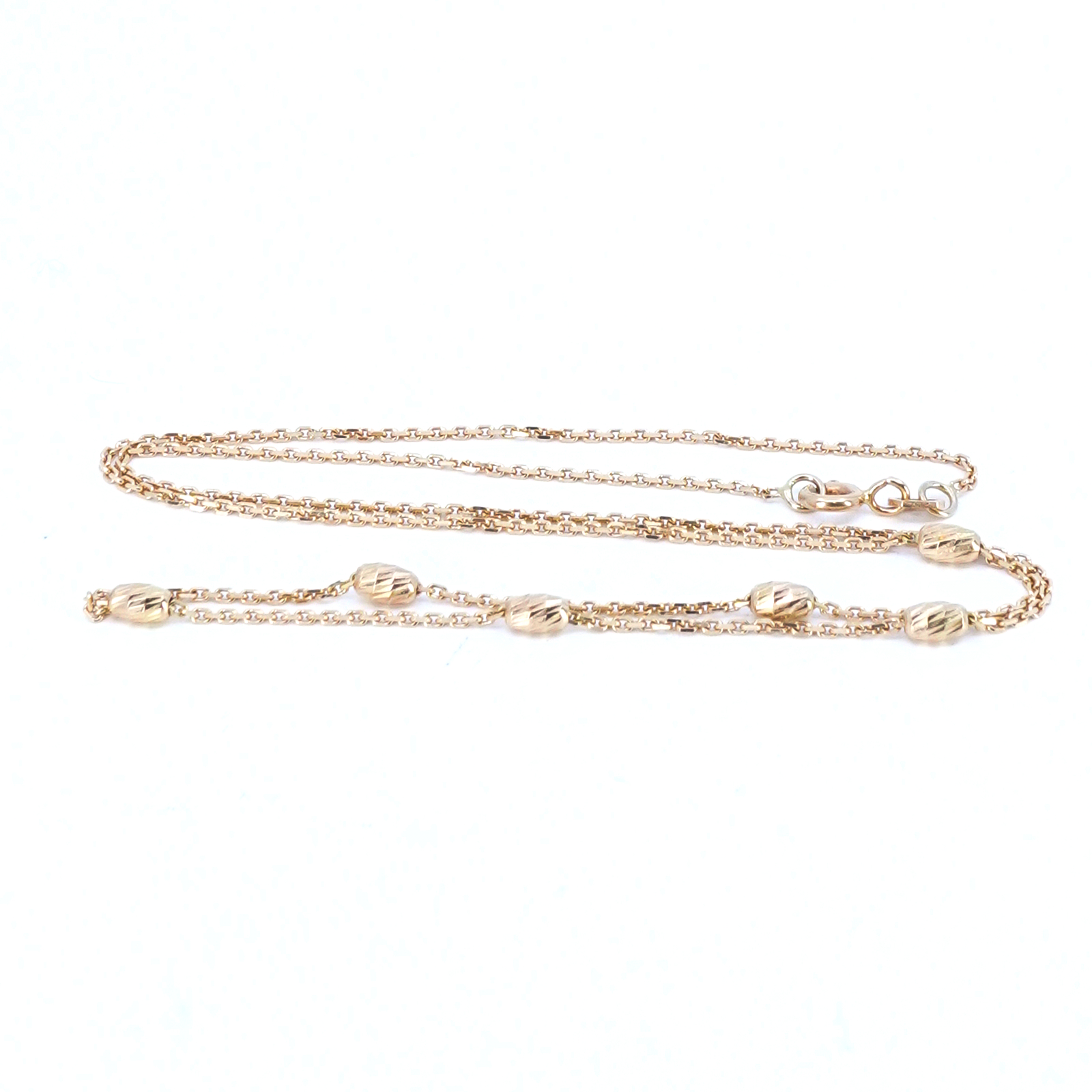 Collier ankar Guld