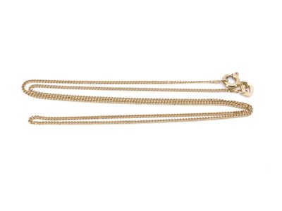 Halskedja Pansar Guld 18K