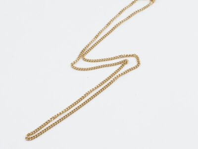 Halskedja Pansar Guld
