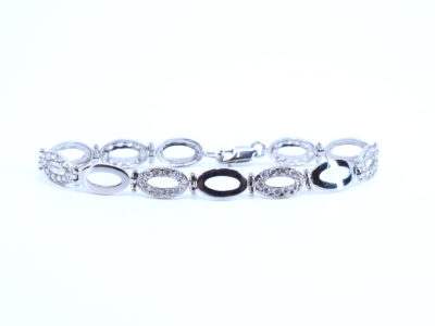 Armband Vitguld 18K
