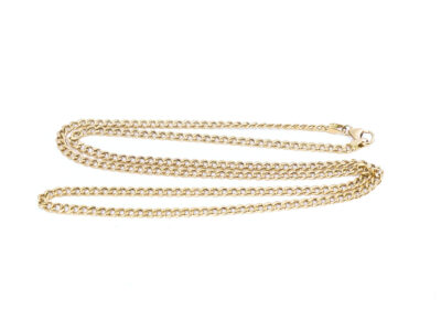 Halskedja Pansar Guld