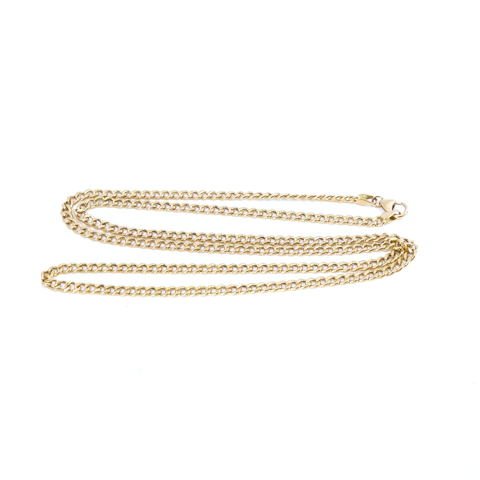 Halskedja Pansar Guld