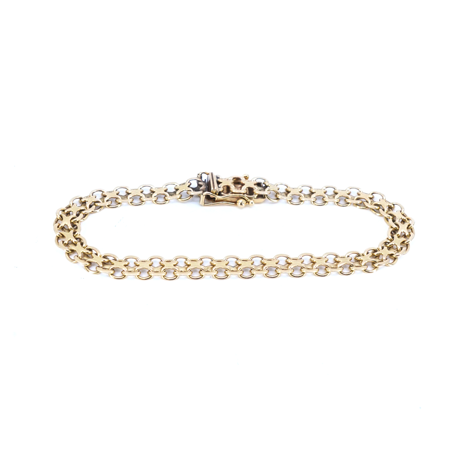 Armband X-länk Guld