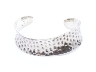 Armring hamrad yta Silver S925
