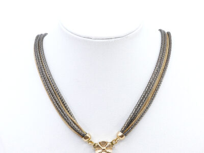 Collier Per Borup Design Guld 18K/Silver S925