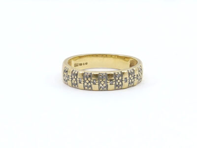 Ring Guld 18K med diamanter