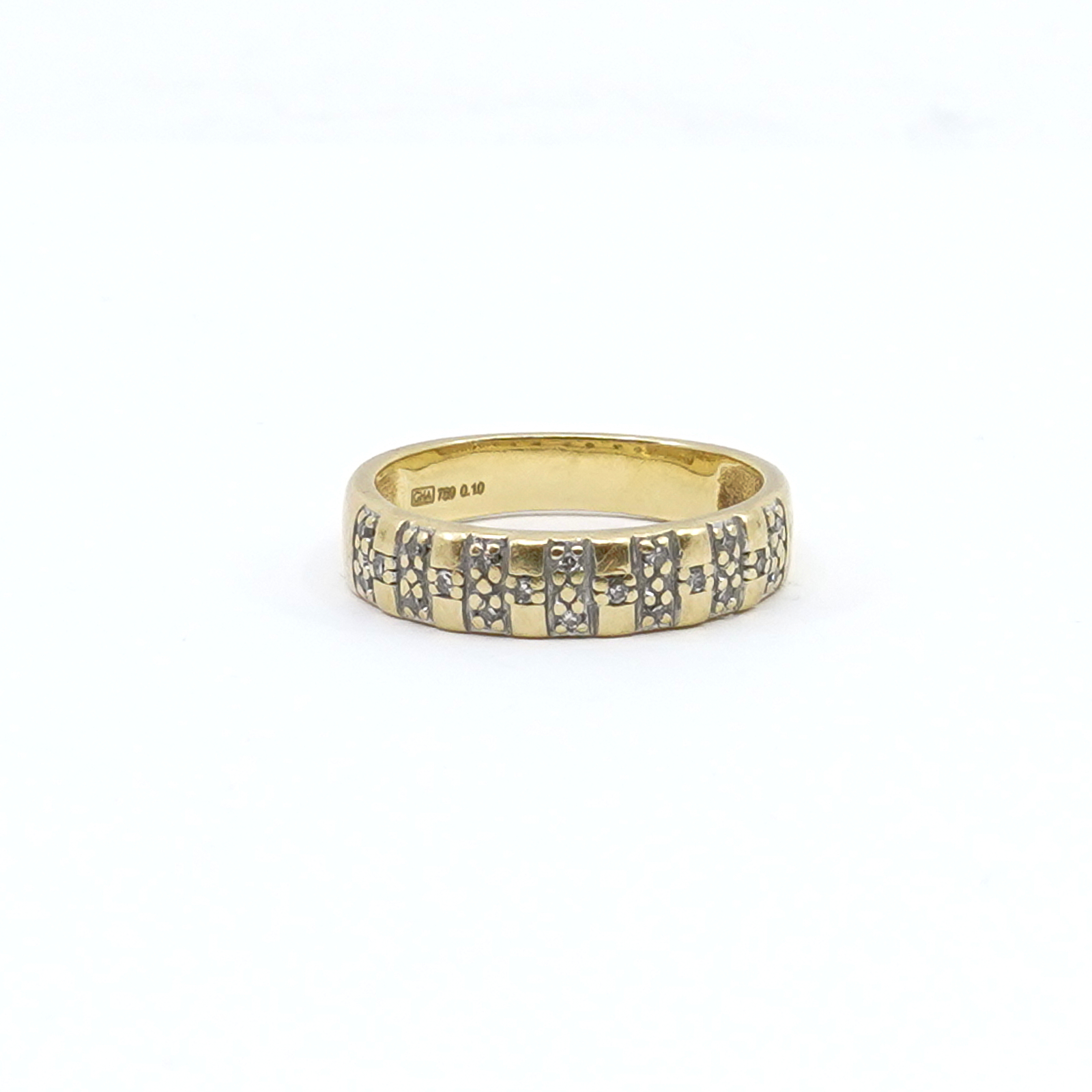 Ring Guld 18K med diamanter