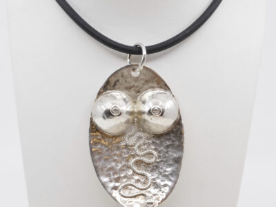 Halsband med hänge Bernd Janusch, Silver S925 brv 26,6, 44,5cm