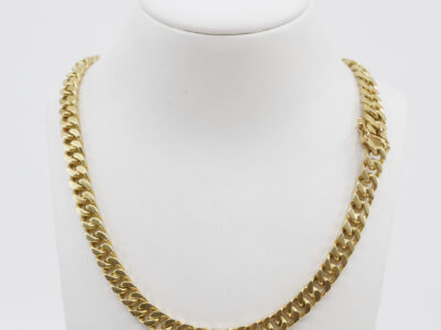 Halskedja Pansar Guld 18K 64,4g, 52,5cm