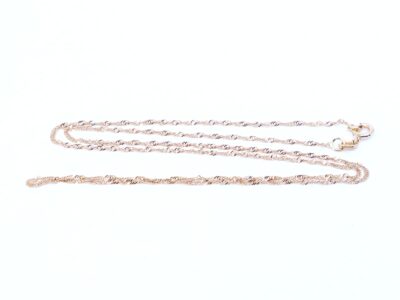 Halskedja Singapore Guld 18K