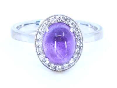 Ring Vitguld 18K