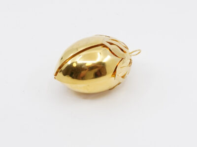 Påskpynt Ägg Våren 2026 Georg Jensen, guldpläterat stål