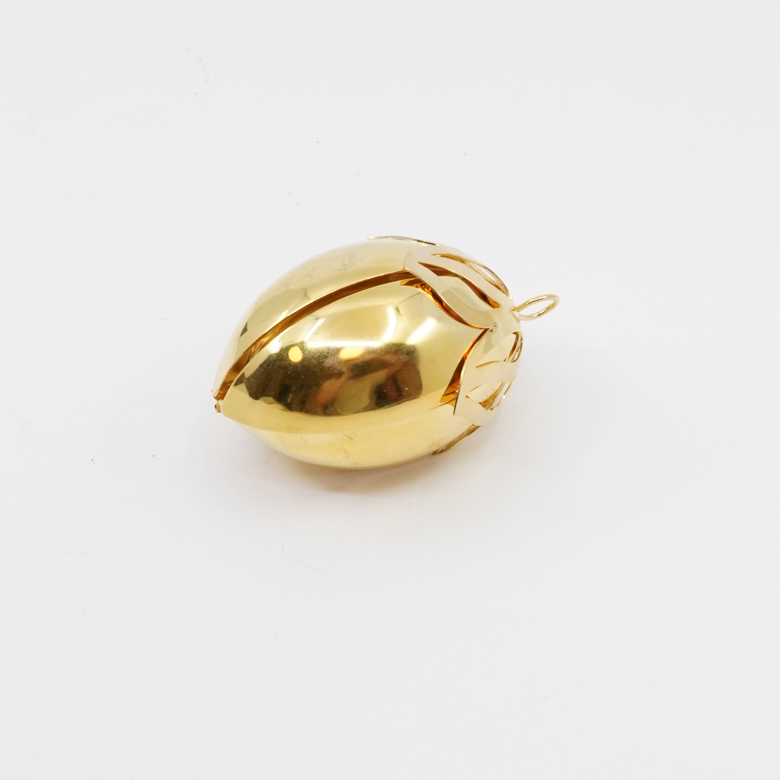 Påskpynt Ägg Våren 2026 Georg Jensen, guldpläterat stål