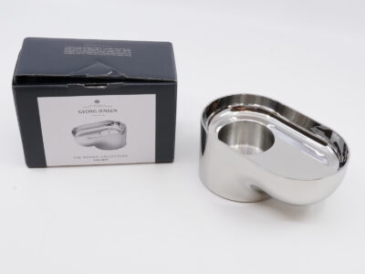 Värmeljushållare design Nendo Georg Jensen, rostfritt stål, Höjd 55mm