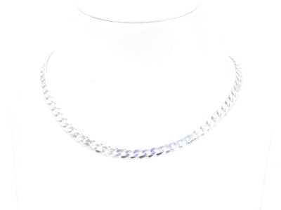Halskedja Pansar Silver