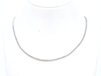 Halskedja Pansar Silver
