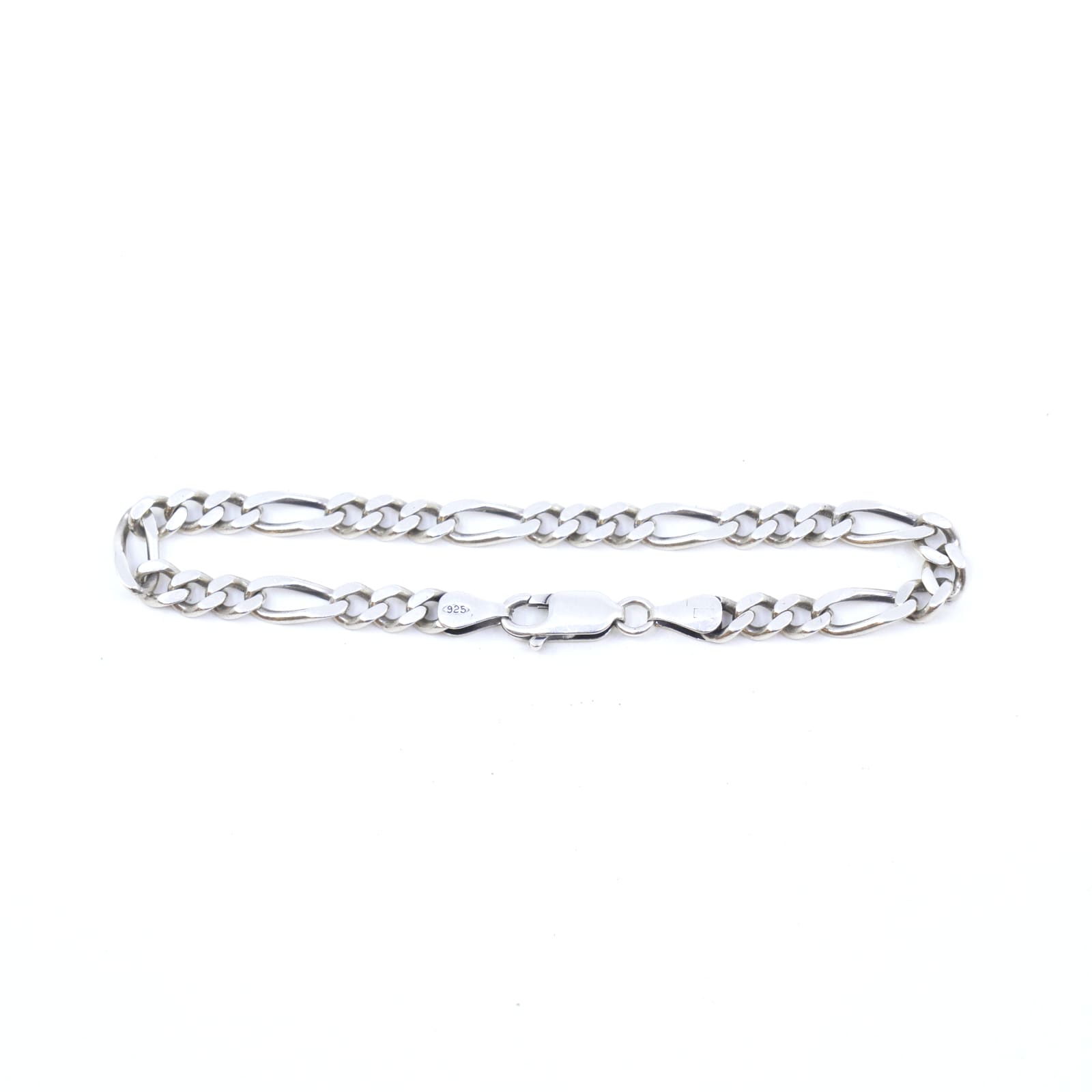 Armband Figaro Silver