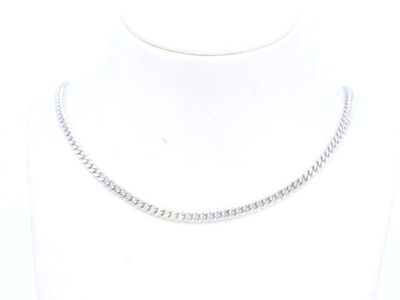 Halskedja Pansar Silver