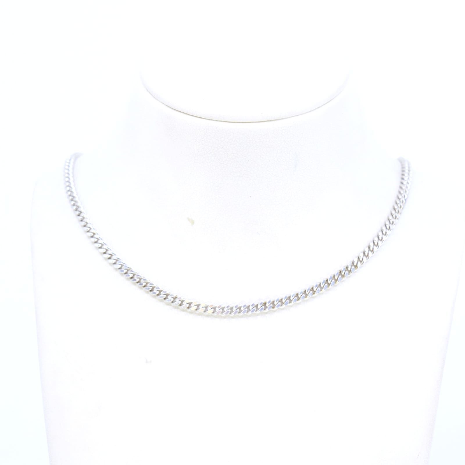 Halskedja Pansar Silver