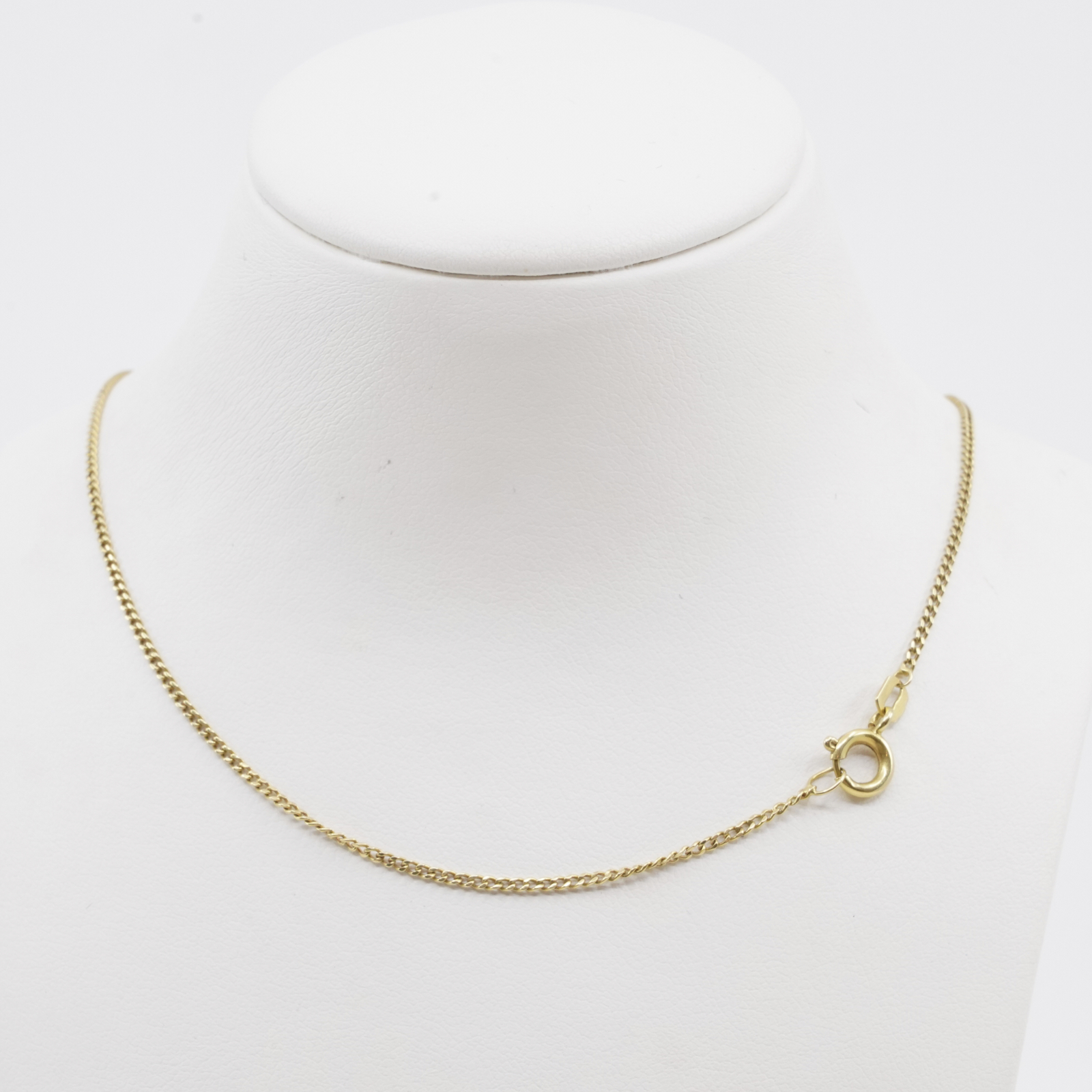 Halskedja Guld 18K, Pansar, Längd 49,5cm