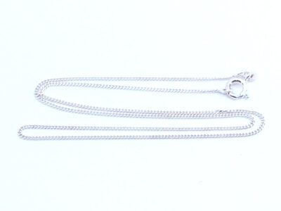 Halskedja Pansar Silver