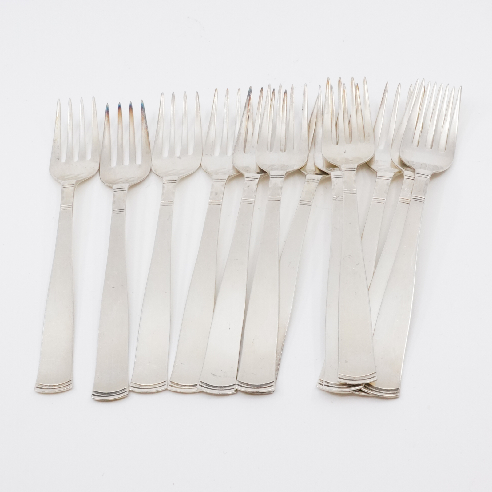 12st Efterrättsgafflar, modell Rosenholm S830 270,1g