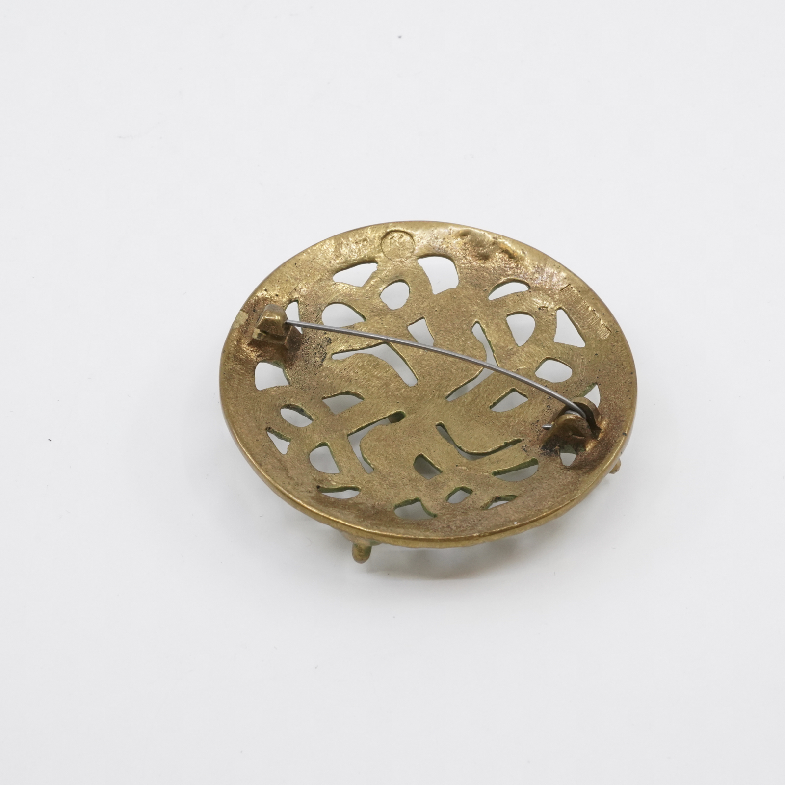Brosch Brons Ø6cm 44,9g Kalevala Koru Finland