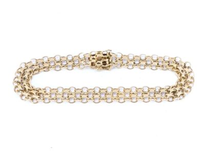 Armband X-länk Guld 18K