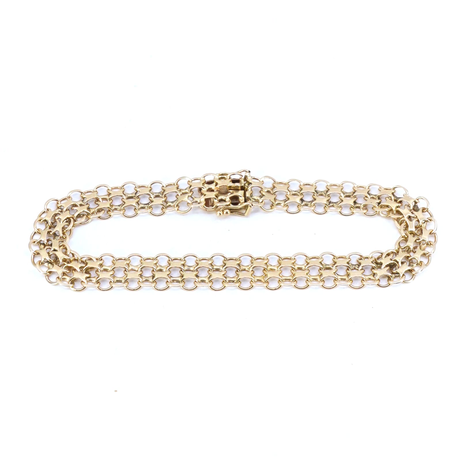 Armband X-länk Guld 18K