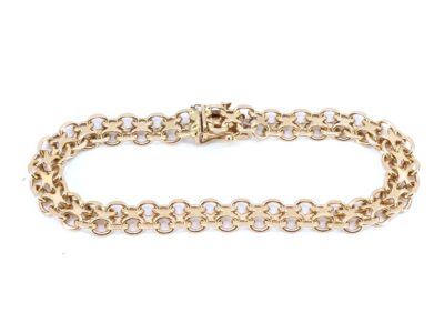 Armband X-länk Guld 18K