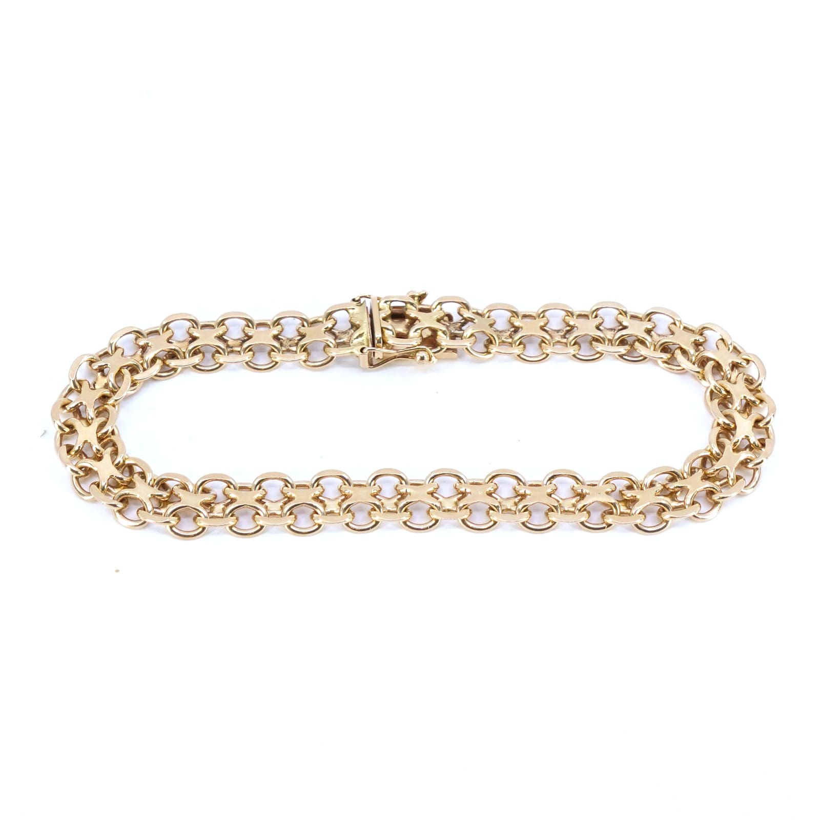 Armband X-länk Guld 18K