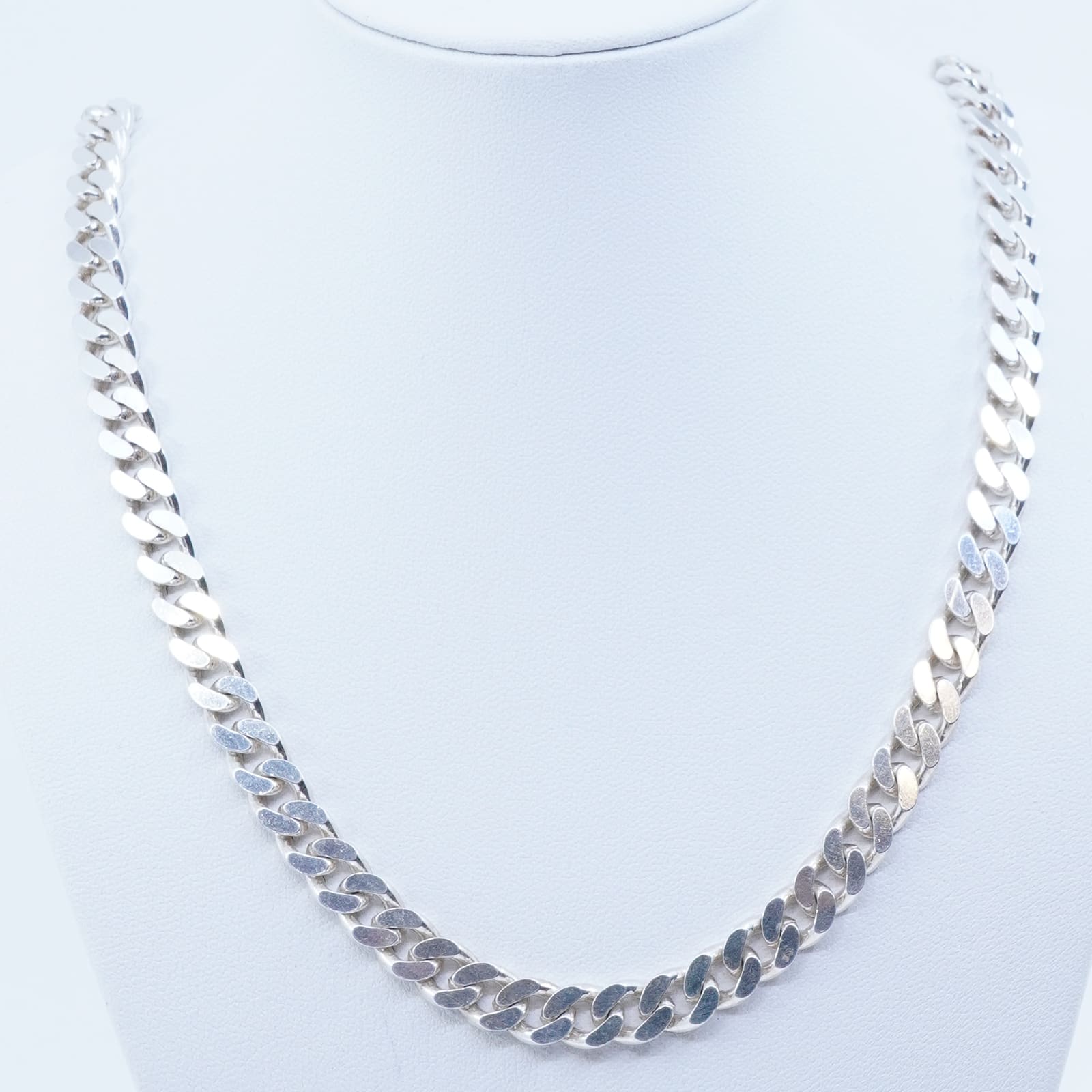 Halskedja Pansar Silver