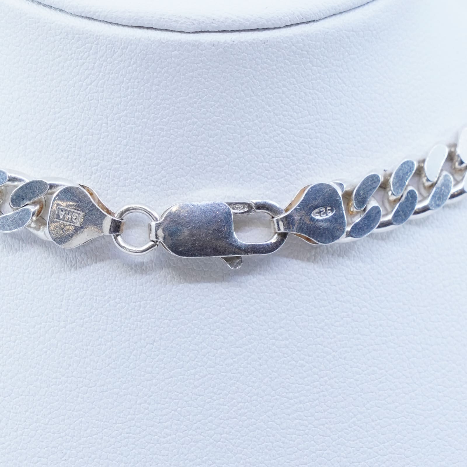 Halskedja Pansar Silver