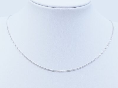Halskedja Pansar Silver