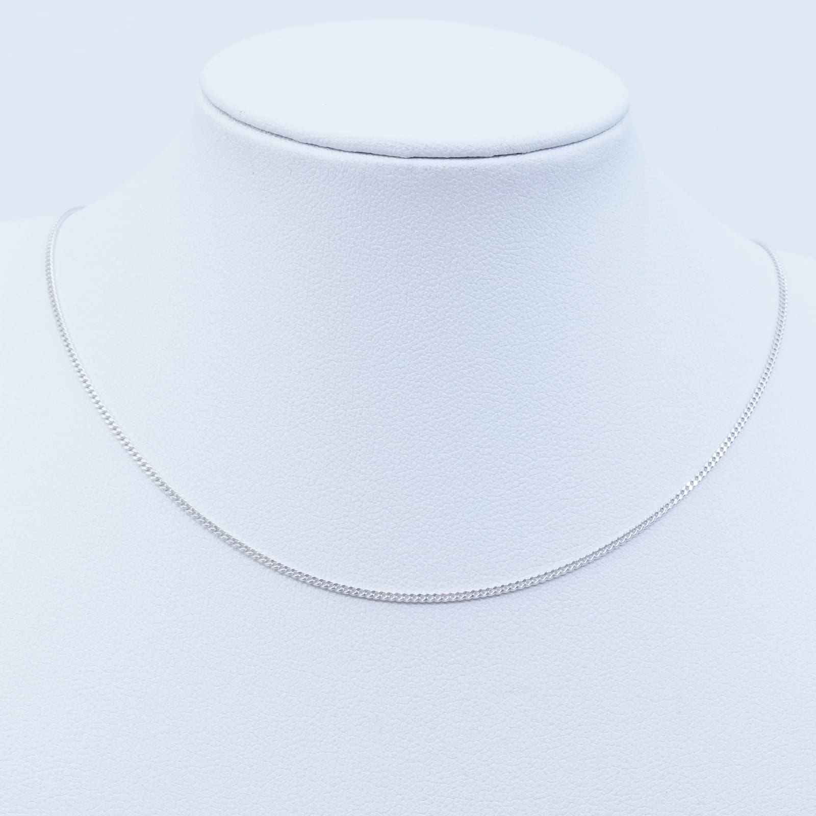 Halskedja Pansar Silver