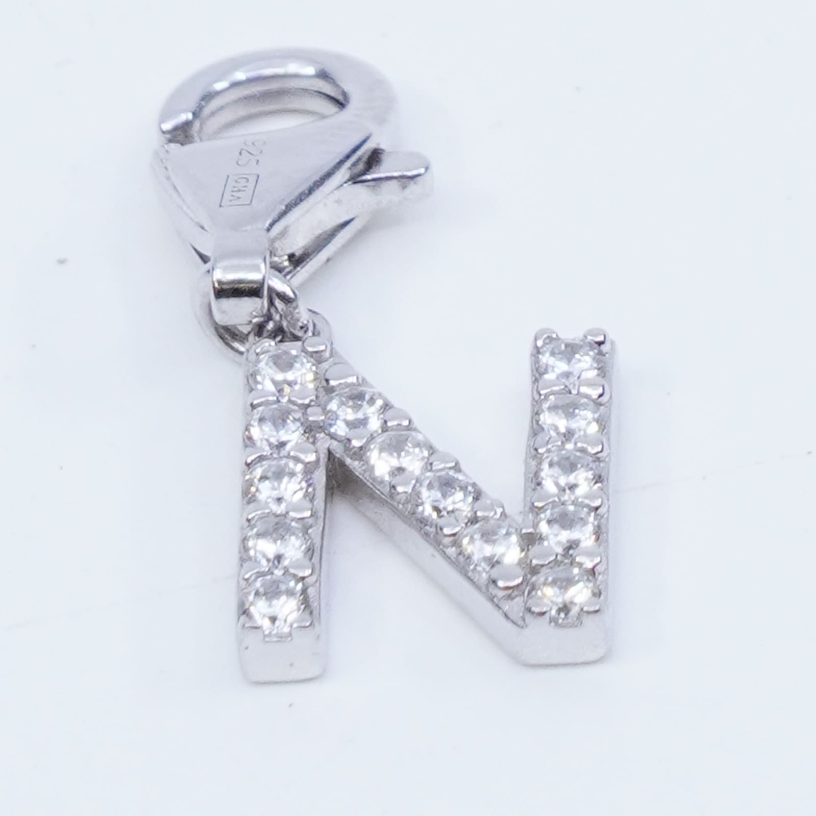 Hänge "N" Silver
