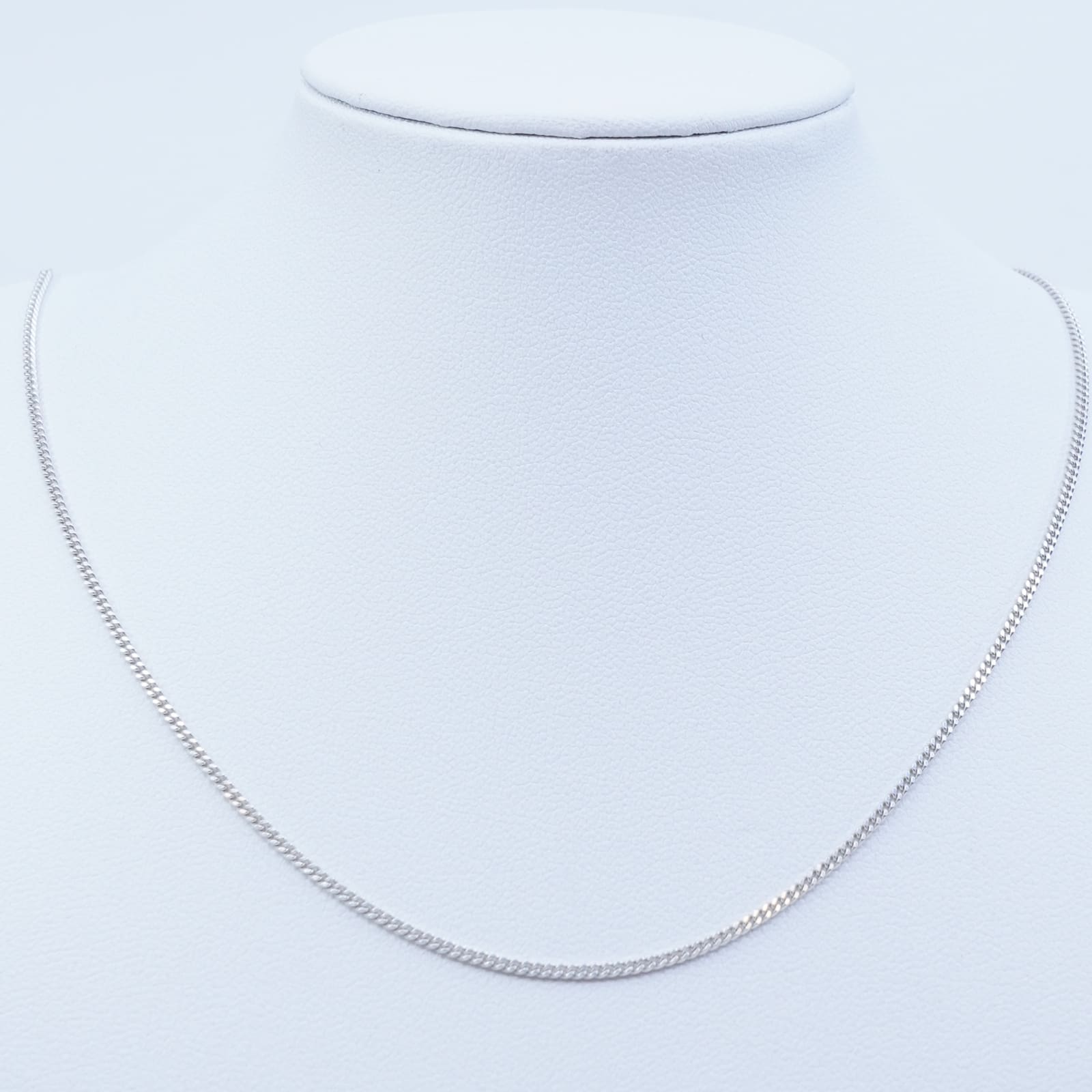 Halskedja Pansar Silver