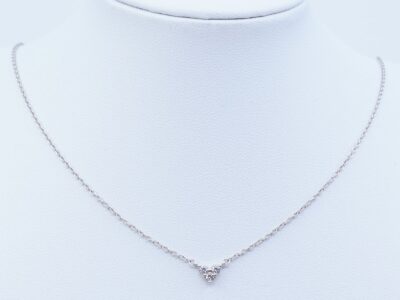 Halskedja ankar Silver