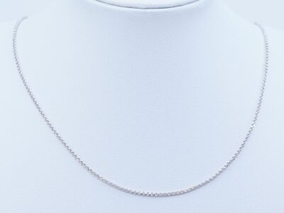 Halskedja ärtlänk Silver
