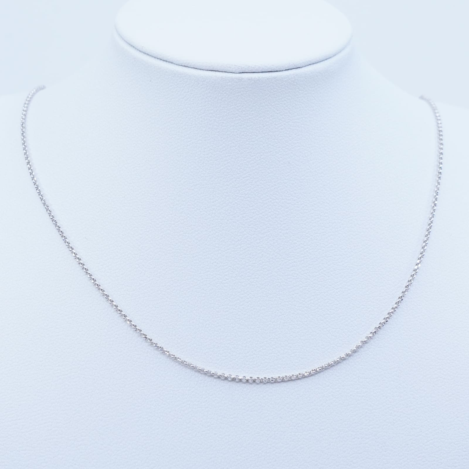 Halskedja ärtlänk Silver