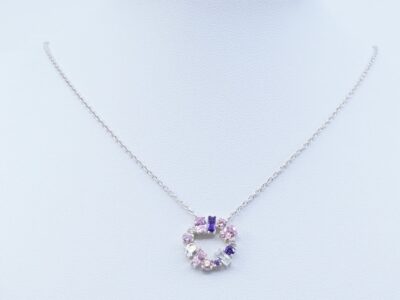 Halskedja ankar Silver