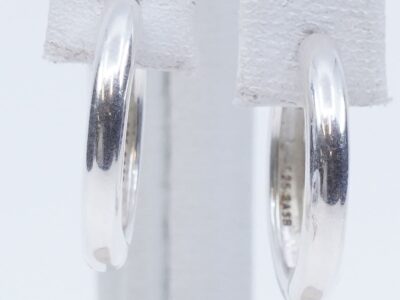 Örhängen creoler Silver