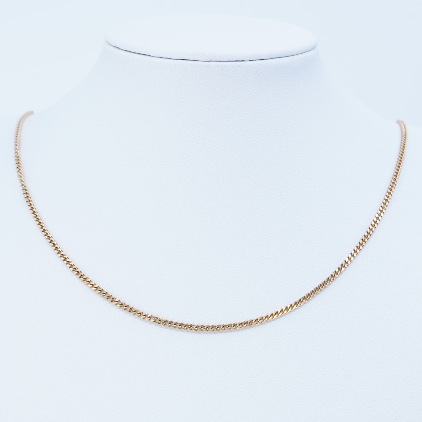 Halskedja Pansar Guld