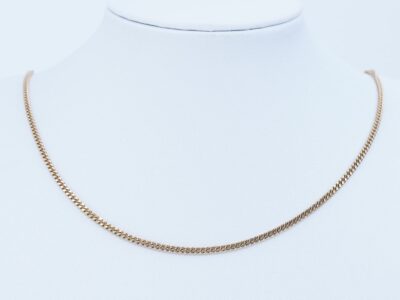 Halskedja Pansar Guld