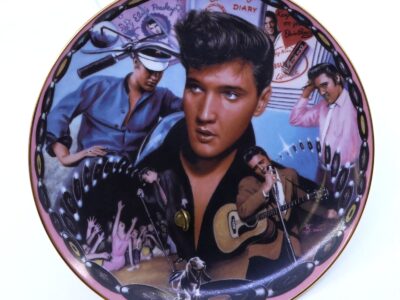 Samlartallrik "A musical tribute to Elvis the King"