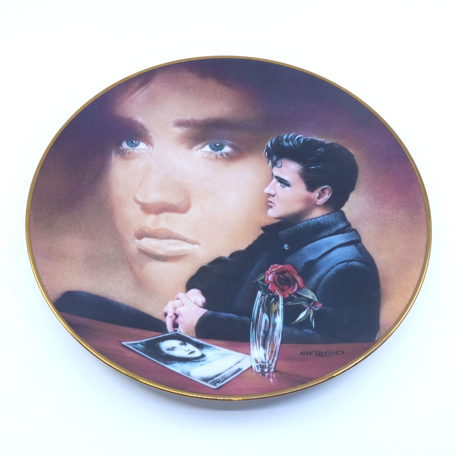 Samlartallrik "The Elvis Presley hit parade collection"
