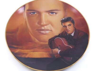 Samlartallrik "The Elvis Presley hit parade collection